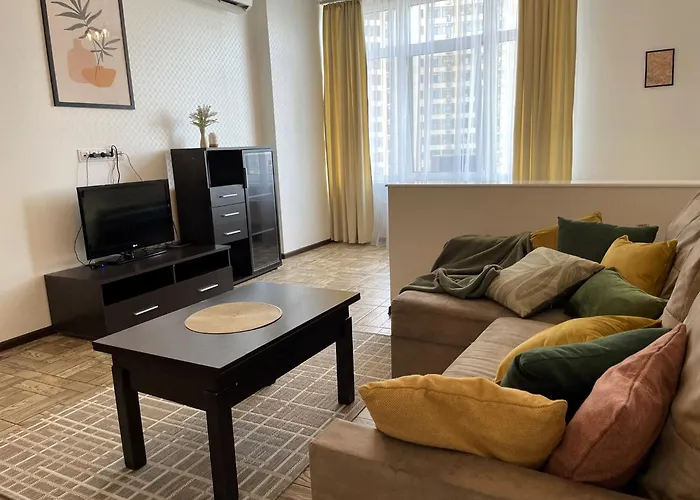 Appartement просторная удобная у моря в аркадии на 6 человек!